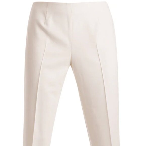 Pinko Pants - NWT Pinko Winter White Side Zipper Pants Size Small
